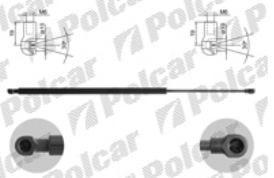 POLCAR P Gázteleszkóp, csomagtér fedél 5503ABD